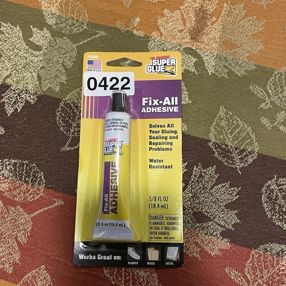 ✅FIX ALL flexible ADHESIVE Super Glue repair rubber shoe vinyl leather #️⃣0422